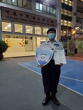 顏業臻同學獲頒香港青年獎勵計劃銀章